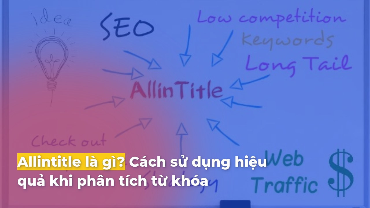 Allintitle là gì? Cách sử dụng hiệu quả khi phân tích từ khóa